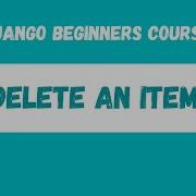 Confirm And Delete A Todo Python Django Web Framework Course 18