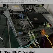 BPFire XDP SYNPROXY Under DPDK Pktgen 10Gbit SYN Flood Attack
