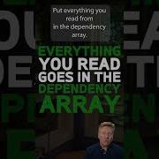 Mastering UseEffect What Goes In Dependency Arrays