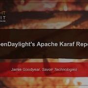 OpenDaylight S Apache Karaf Report Jamie Goodyear