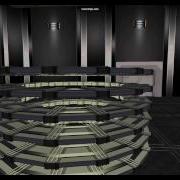 Grid Port Rings Beam Two Avatars