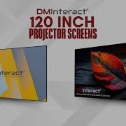 Ultimate 4K Projector Screen DMInteract CLR ALR Screens For Stunning Visuals In Any Light