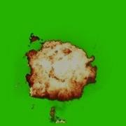 Big Explosion 002 Green Screen Effects Free Use
