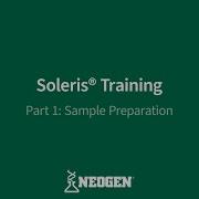 Soleris Training Part 1 Sample Preparation