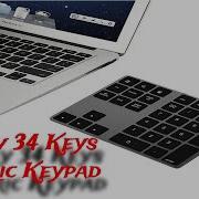 Lekvey 34 Keys Numeric Keypad