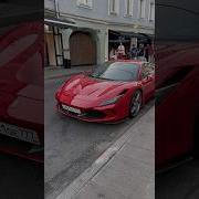 Красная Ferrari Ferrari F8tributo V12 Moscow Carspotting Millionaire Supercars Rich