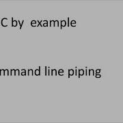 Linux Bash Command Line Piping Lpic1