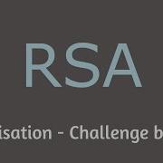 Factorisation Challenge Basique RSA Series By Express