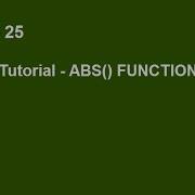 SQLite Tutorial Part 25 ABS FUNCTION IN SQLITE
