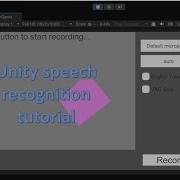 Unity Speech Recognition Setup Tutorial