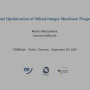 Global Optimization Of Mixed Integer Nonlinear Programs