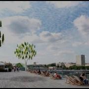 Ветряная электростанция Wind Tree использует листья микротурбин для выработки электроэнергии