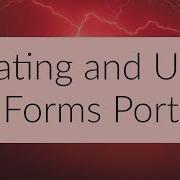 AEM Forms Tutorial Creating And Using A Forms Portal