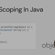 Flow Scoping In Java Pattern Matching For Instanceof