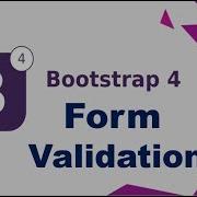 Form Validation With Bootstrap 4