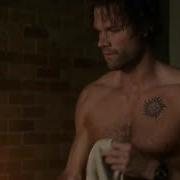 Sam Winchester Walks Out Of Shower And Makes His Bed