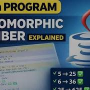 Automorphic Number In Java Using Methods For Beginners