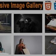 How To Create Responsive Image Gallery Using HTML And CSS Web Development Tutorial
