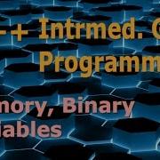 Intermediate C Game Programming DirectX Memory Binary Variables Tutorial 1