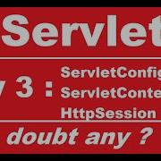 Servlet Day3 ServletConfig ServletContext HttpSession Hidden Form Feed Examples