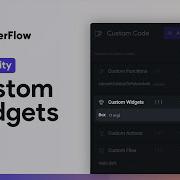 Custom Widgets FlutterFlow University