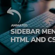 How To Create Sidebar In HTML And CSS