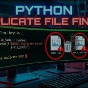 I Built A Duplicate File Finder In Python Deletes Duplicate Files Automatically