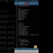 Making A Pong Game With Python On Mobile