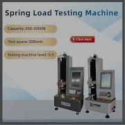 Digital Automatic Spring Load Testing Machine