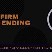 FreeCodeCamp Algorithm Confirm The Ending Français