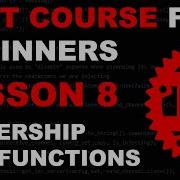 Rust Course For Beginners Lesson 8 Ownership And Functions Tutorial Rust Lang Rustlang