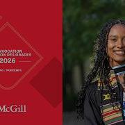McGill University Spring Convocation 2026 Science A