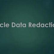 Oracle Data Redaction