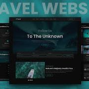Create A Responsive Tour Travel Agency Website Design HTML CSS SASS JAVASCRIPT Step By Step