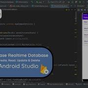 Firebase Realtime Database CRUD Tutorial Android Studio Java 2023