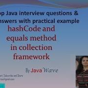 HashCode And Equals Method In Collection Framework Core Java Interview Question Hashcode Equals