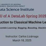 2025 Spring Introduction To Classical Machine Learning Ensemble Bagging Boosting Stacking