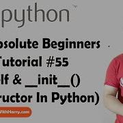 Self Init Constructors Python Tutorials For Absolute Beginners In Hindi 55