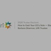 2026 Trustee Elections How To Cast Your CC S Vote Step By Step