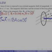 Chapter 30 Problem 01 Magnetic Flux Simple