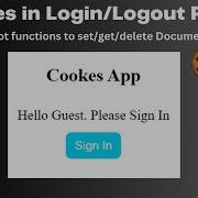 Learn How To Use Cookies By Building JS HTML CSS Project Cookies In Web Development