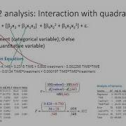 MAT 382 Lesson 9 Video 6 Partial F Test For Interaction Terms