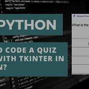 How To Code A Quiz Game With Tkinter In Python Python Tutorial For Beginners