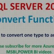 Convert Function In SQL SQL Convert Cast Functions