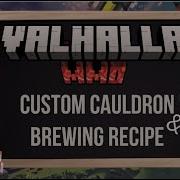 Custom Cauldron Brewing Recipe Valhalla MMO Plug In Tutorial The Basics