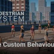 Mobile Pedestrian System Create Custom Behaviours Unity