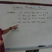 Linear Models Part 2