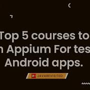 TOP 5 COURSES TO LEARN APPIUM FOR TESTING ANDROID APPS Onlinecousesandcertifications Udemy