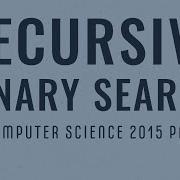 Recursive Binary Search Admission Number Program ISC Computer Science 2015 Theory