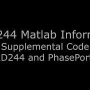 Matlab Supplemental Code Quiver2D And PhasePortrait